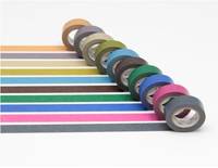 Washi Tape 10er Set uni dark color 15mm Washi Tape 10er Set uni dark color 15mm