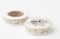 Washi Tape alphabet gold 15mm Washi Tape alphabet gold 15mm