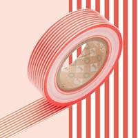 Washi Tape border orange 15mm Washi Tape border orange 15mm
