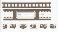 Washi Tape Camera brown 3er Set 10+15+20mm Washi Tape Camera brown 3er Set 10+15+20mm