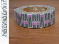 Washi Tape carrot purple 15mm Washi Tape carrot purple 15mm
