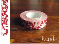 Washi Tape forest of squirrel red 15mm Washi Tape forest of squirrel red 15mm