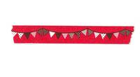 Washi Tape Garland red 15mm Washi Tape Garland red 15mm