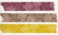 Washi Tape hydrangea 3er Set 15mm Washi Tape hydrangea 3er Set 15mm