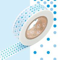 Washi Tape marble blue 15mm Washi Tape marble blue 15mm