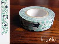 Washi Tape message bird blue 15mm Washi Tape message bird blue 15mm