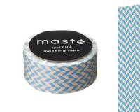 Washi Tape plaid light blue 15mm Washi Tape plaid light blue 15mm