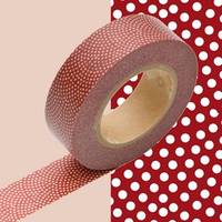 Washi Tape samekomon beni 15mm Washi Tape samekomon beni 15mm