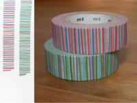 Washi Tape shima midori&aka 2er Set 15mm Washi Tape shima midori&aka 2er Set 15mm