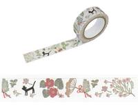 Washi Tape Shinzi Katoh Herb garden 15mm Washi Tape Shinzi Katoh Herb garden 15mm