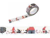 Washi Tape Shinzi Katoh Red hood ribbon 15mm Washi Tape Shinzi Katoh Red hood ribbon 15mm
