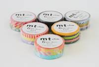 Washi Tape Slim Deco 3er Set E 6mm Washi Tape Slim Deco 3er Set E 6mm
