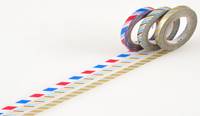Washi Tape Slim twist 3er Set C 6mm Washi Tape Slim twist 3er Set C 6mm