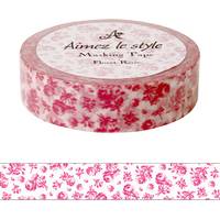 Washi Tape Small Roses 15mm