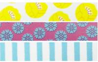 Washi Tape Tulip yellow 3er Set 15mm Washi Tape Tulip yellow 3er Set 15mm