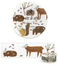 Wide Washi Tape Forest March 38mm
