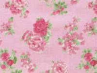Fabric Sticker ashley rose pink A4