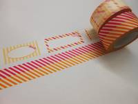 Washi Tape Gift pink 2er Set 22mm