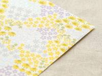 Fabric Sticker Wildflower flower bed A4