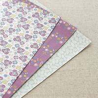 Fabric Sticker Camellia 3er Set A4