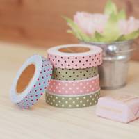 Fabric Tape dot 15mm (1Rolle)