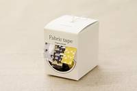 Fabric Tape white night 3er Set 15mm