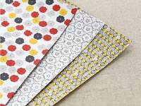 Fabric Sticker Blossom 3er Set A4
