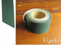 Masking Tape textil Leinen Green 30mm