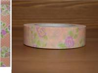 Washi Tape Rose pastel 15mm Washi Tape Rose pastel 15mm