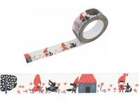 Washi Tape Shinzi Katoh Red hood ribbon 15mm Washi Tape Shinzi Katoh Red hood ribbon 15mm