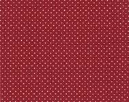 Fabric Sticker linen dot red A4