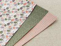 Fabric Sticker Pine 3er Set A4