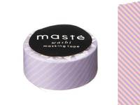 Washi Tape stripes lavender 15mm Washi Tape stripes lavender 15mm