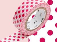 Washi Tape dot red 15mm Washi Tape dot red 15mm
