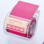 sticky tape Camera white-pink 50mm sticky tape Camera white-pink 50mm