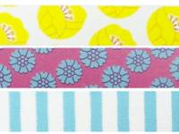 Washi Tape Tulip yellow 3er Set 15mm Washi Tape Tulip yellow 3er Set 15mm