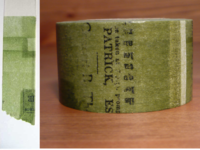 Washi Tape Collage grün 30mm Washi Tape Collage grün 30mm