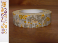 Washi Tape little garden beige 15mm Washi Tape little garden beige 15mm