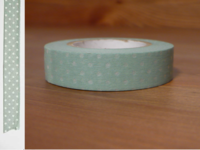 Washi Tape pin dots mizuhanada 13mm