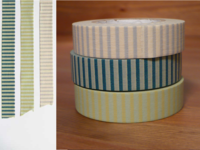 Washi Tape stripes 3er Set 13mm Washi Tape stripes 3er Set 13mm
