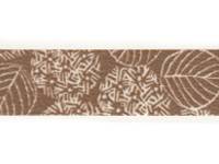 Washi Tape hydrangea mocha brown 15mm Washi Tape hydrangea mocha brown 15mm