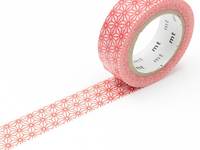 Washi Tape asanoha shuaka 15mm Washi Tape asanoha shuaka 15mm