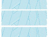 Washi Tape messy cyan 15mm Washi Tape messy cyan 15mm