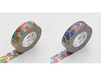 Washi Tape Spot 2er Set yellow x red 15mm Washi Tape Spot 2er Set yellow x red 15mm