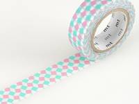 Washi Tape square pink 15mm Washi Tape square pink 15mm