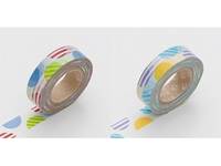 Washi Tape Arch red&purple 2er Set 15mm Washi Tape Arch red&purple 2er Set 15mm