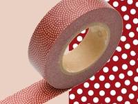 Washi Tape samekomon beni 15mm Washi Tape samekomon beni 15mm