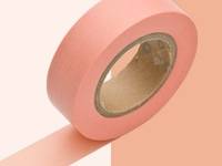 Washi Tape uni peach 15mm Washi Tape uni peach 15mm
