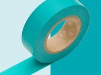 Washi Tape uni turquoise green 15mm Washi Tape uni turquoise green 15mm