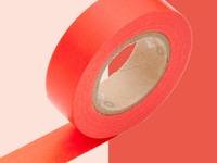 Washi Tape uni orange 15mm Washi Tape uni orange 15mm
